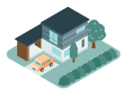 不動産・家のイラスト
